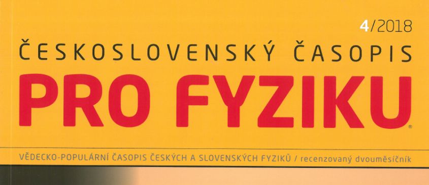 Slovenská biofyzikálna spoločnosť prezentovaná v časopise “Československý časopis pro fyziku”